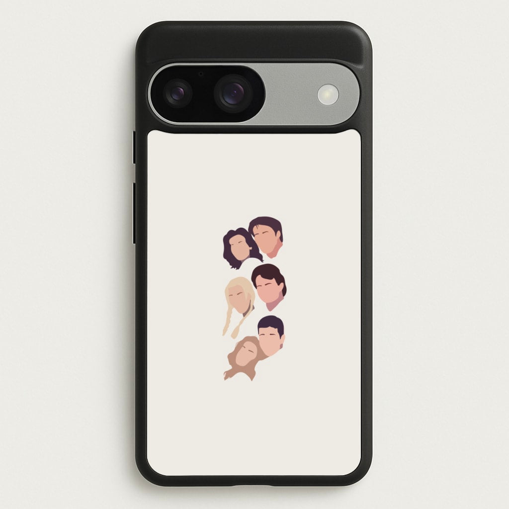 Cast Faces - Friends Phone Case for Google Pixel 9 / 9 Pro