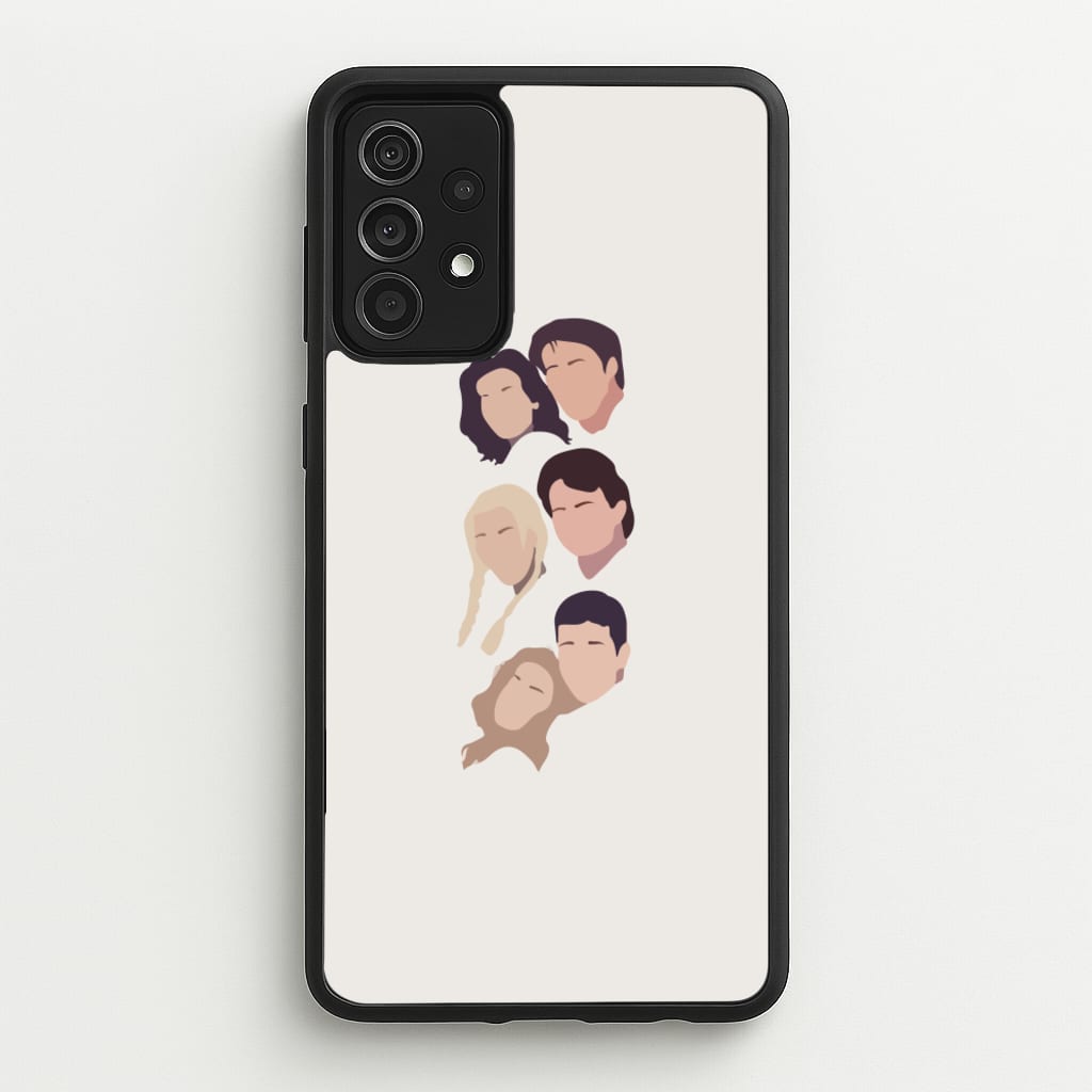 Cast Faces - Friends Phone Case for Galaxy A52 / A52s