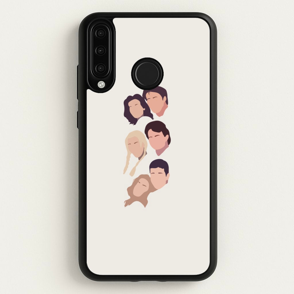 Cast Faces - Friends Phone Case for Huawei P30 Lite