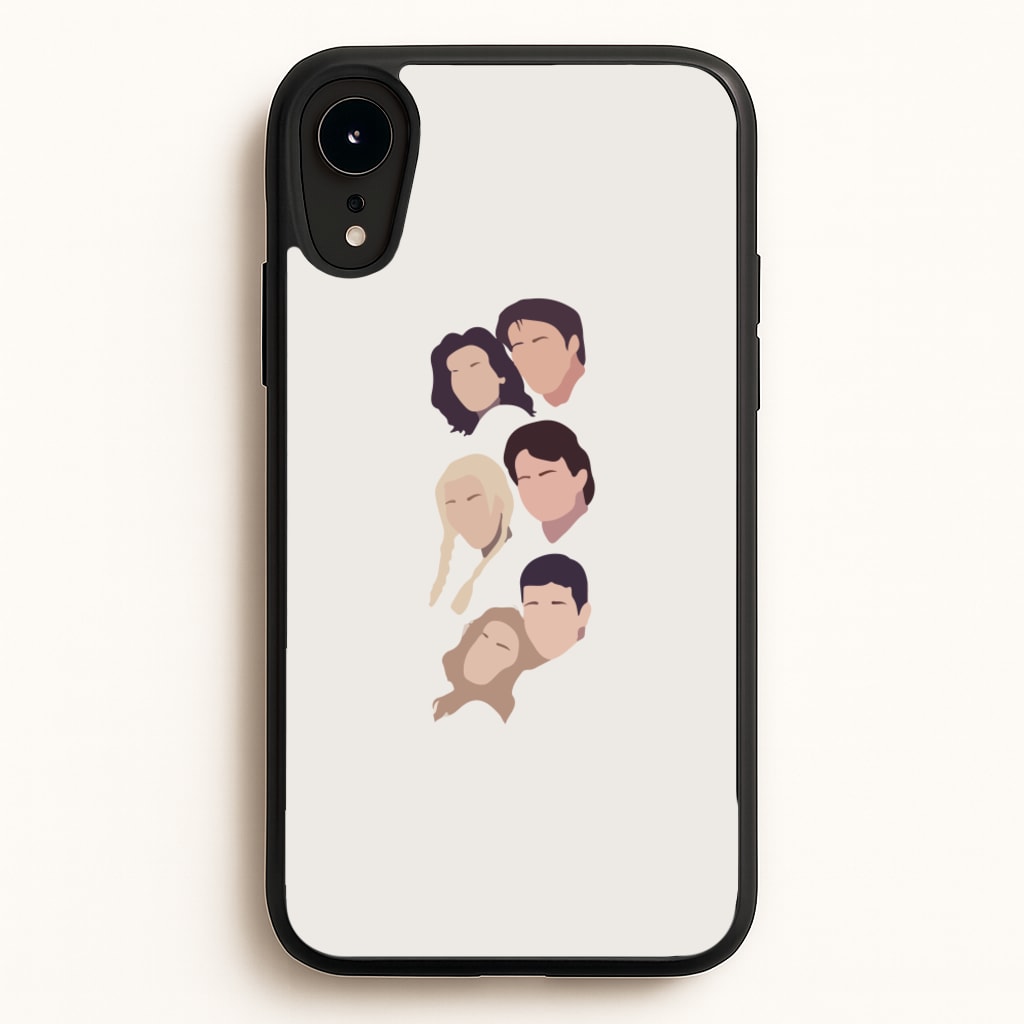 Cast Faces - Friends Phone Case for iPhone XR