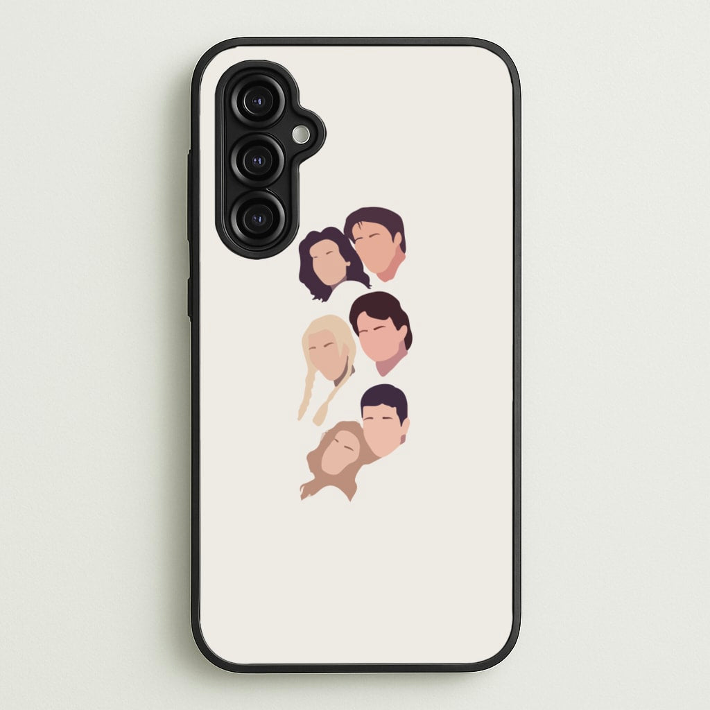 Cast Faces - Friends Phone Case for Galaxy A14