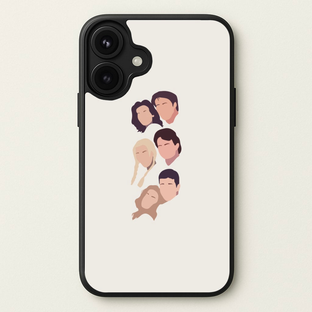 Cast Faces Phone Case for iPhone 17