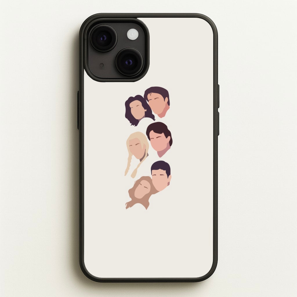 Cast Faces - Friends Phone Case for iPhone 13