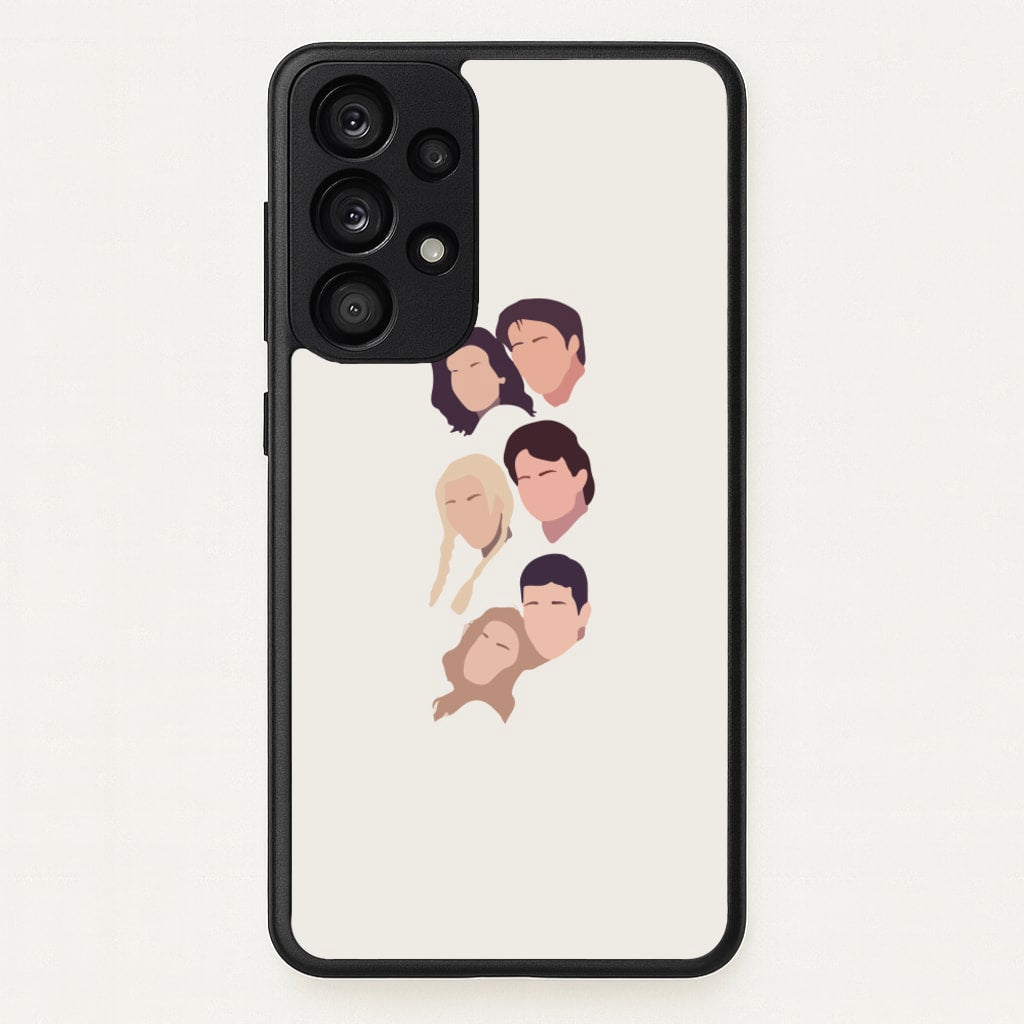 Cast Faces  - Friends Phone Case for Galaxy A53