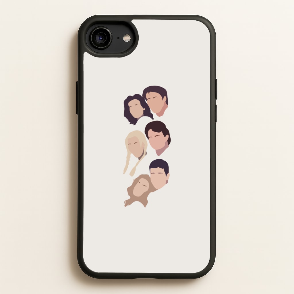 Cast Faces - Friends Phone Case for iPhone 6 / 7 / 8 / SE