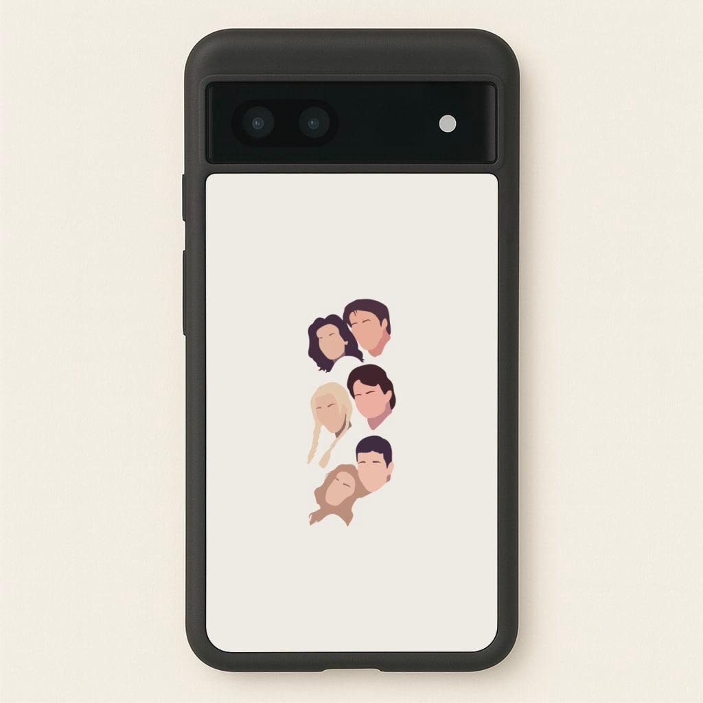Cast Faces - Friends Phone Case for Google Pixel 7a