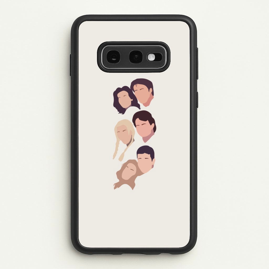 Cast Faces - Friends Phone Case for Galaxy S10e