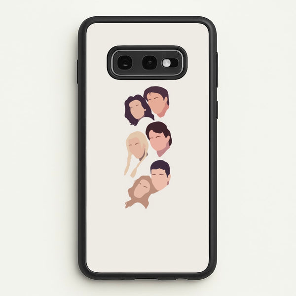 Cast Faces - Friends Phone Case for Galaxy S10e
