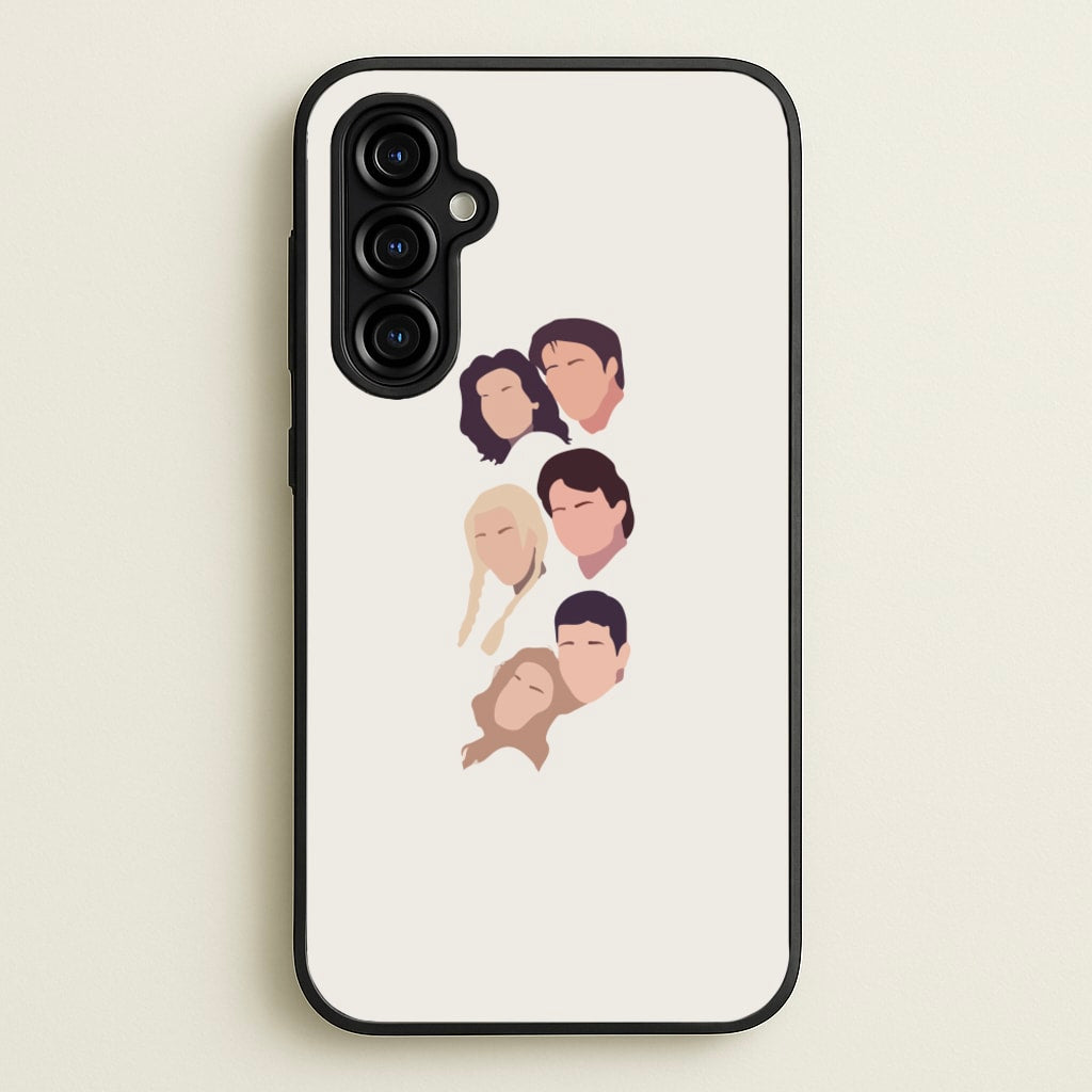 Cast Faces - Friends Phone Case for Galaxy A54