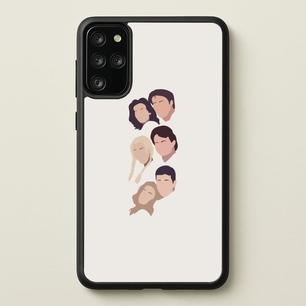 Cast Faces - Friends Phone Case for Galaxy S20 Plus