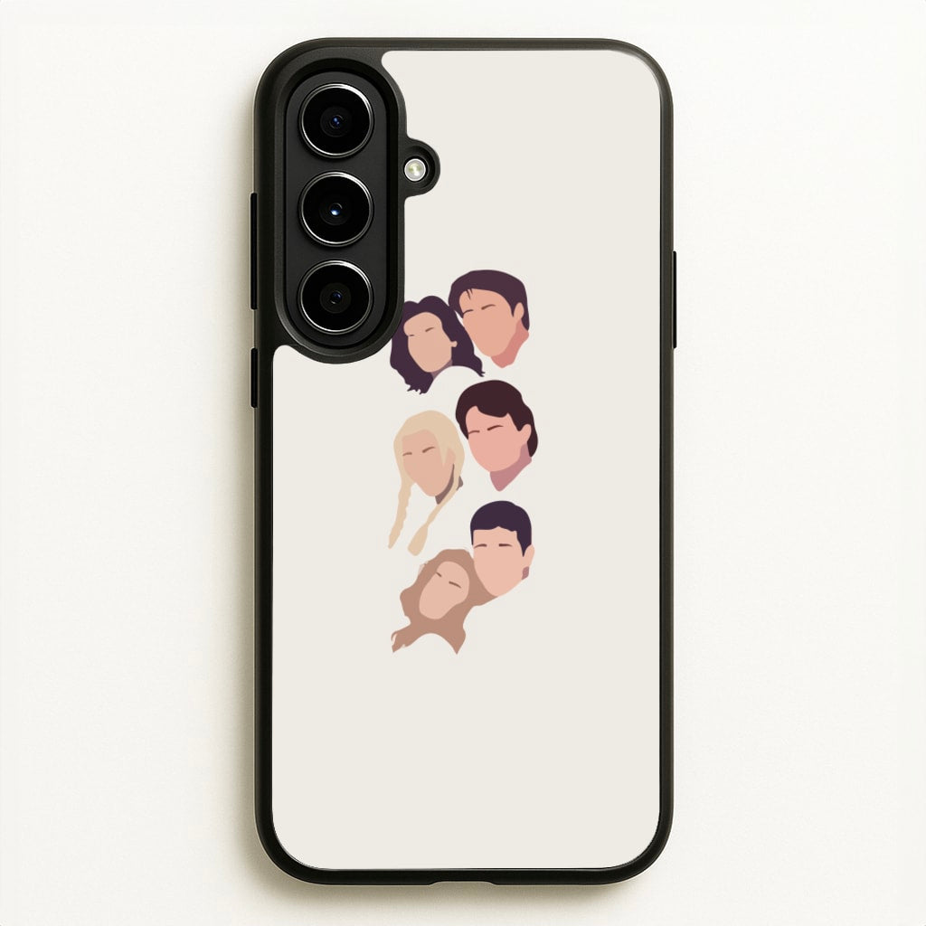 Cast Faces  - Friends Phone Case for Galaxy A56