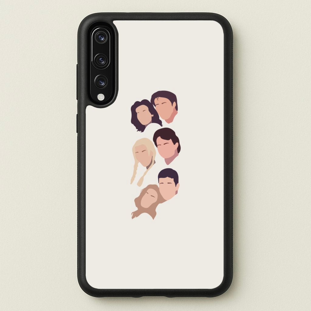 Cast Faces - Friends Phone Case for Huawei P20 Pro
