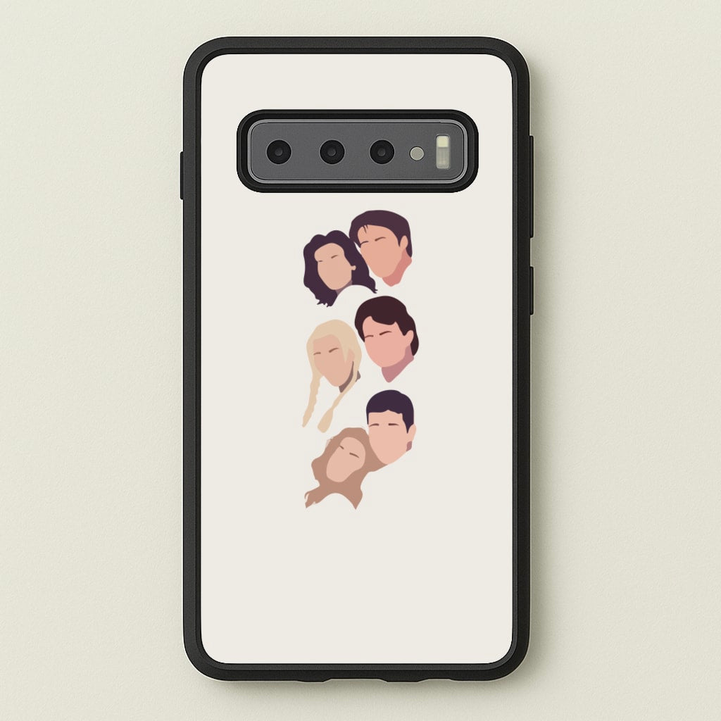 Cast Faces - Friends Phone Case for Galaxy S10 Plus