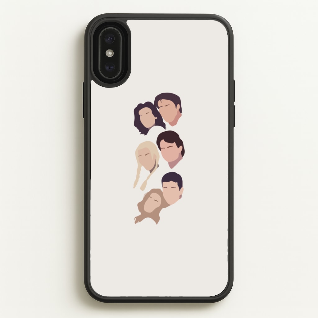 Cast Faces - Friends Phone Case for iPhone XS Max