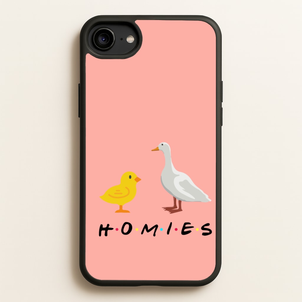 Homies Chick And Duck - Friends Phone Case for iPhone 6 / 7 / 8 / SE