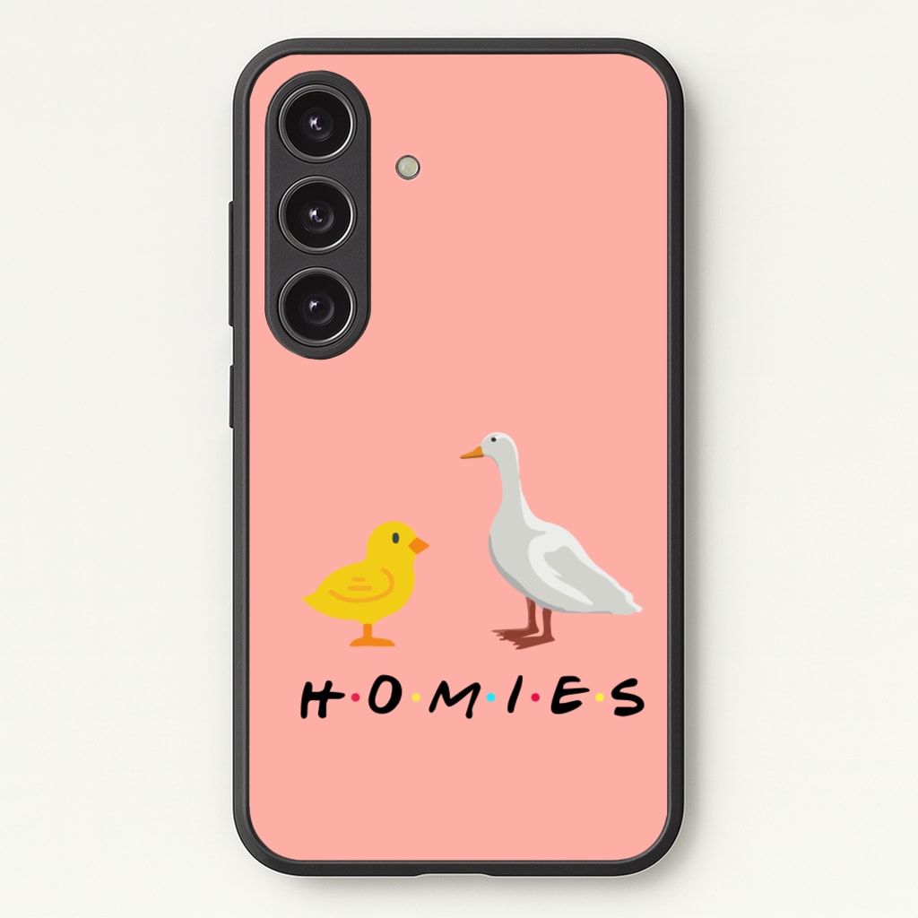 Homies Chick And Duck - Friends Phone Case for Galaxy S24