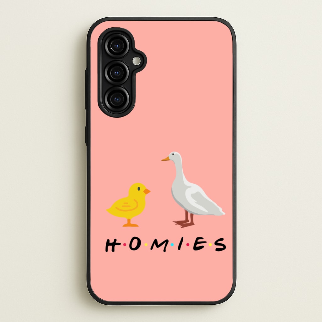 Homies Chick And Duck - Friends Phone Case for Galaxy A54