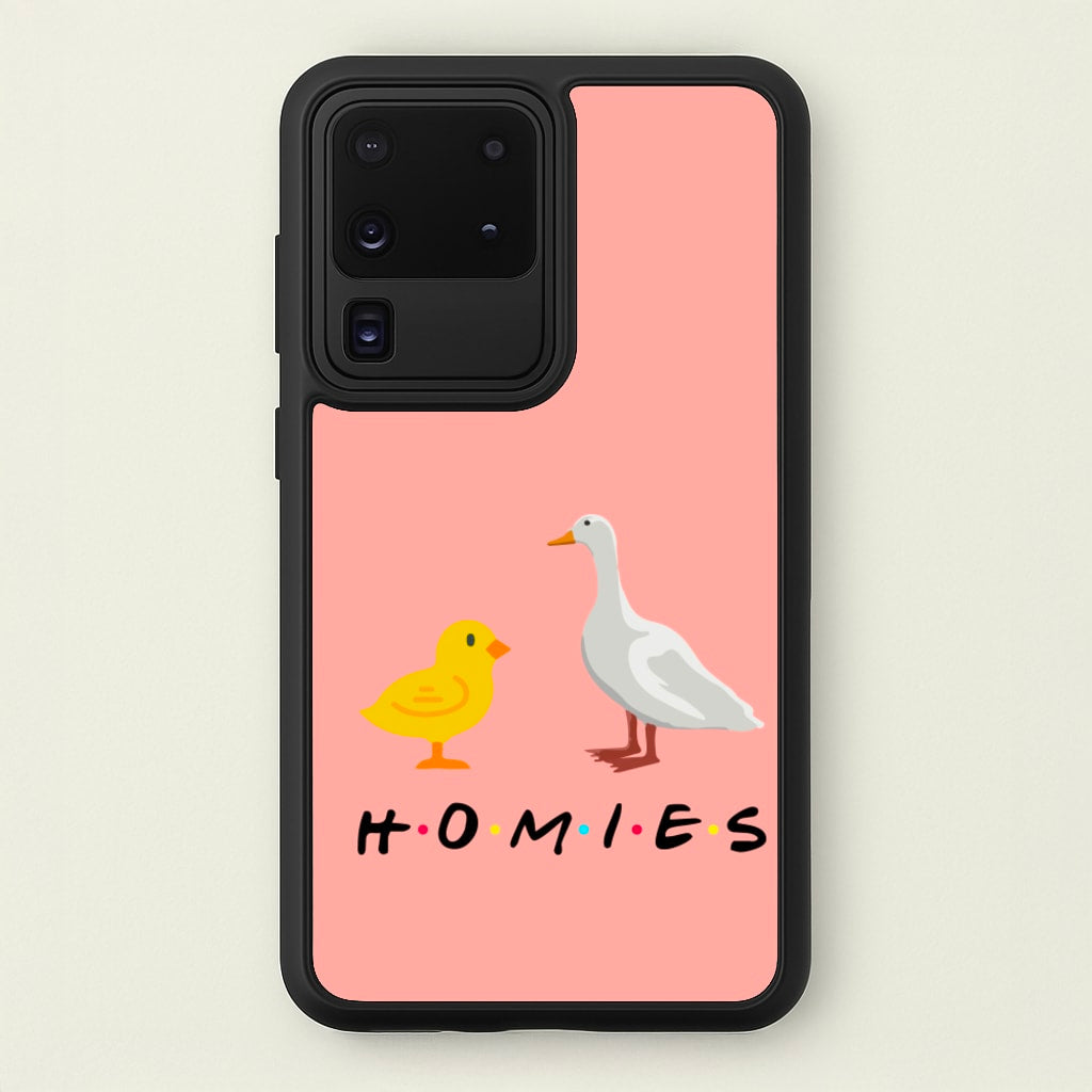 Homies Chick And Duck - Friends Phone Case for Galaxy S20 Ultra