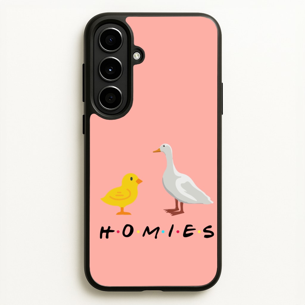 Homies Chick And Duck - Friends Phone Case for Galaxy A56