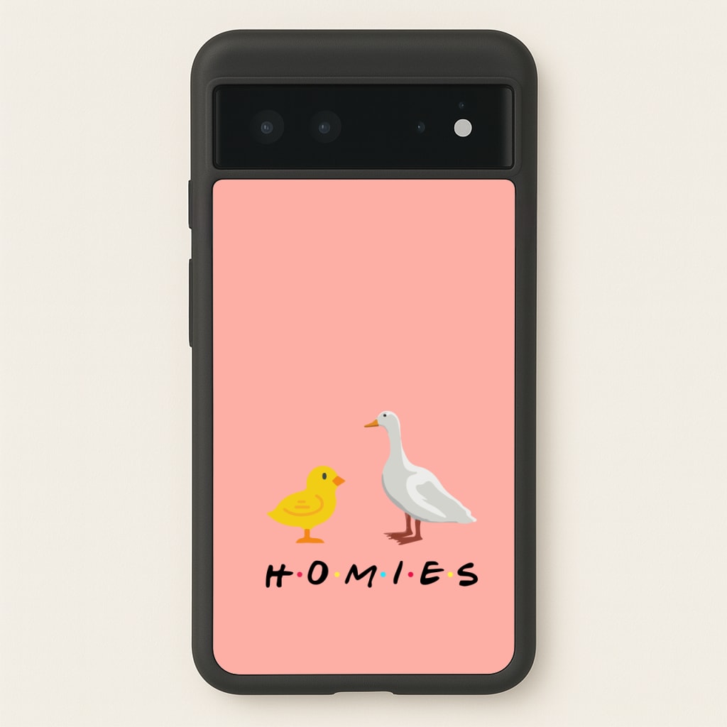 Homies Chick And Duck - Friends Phone Case for Google Pixel 6