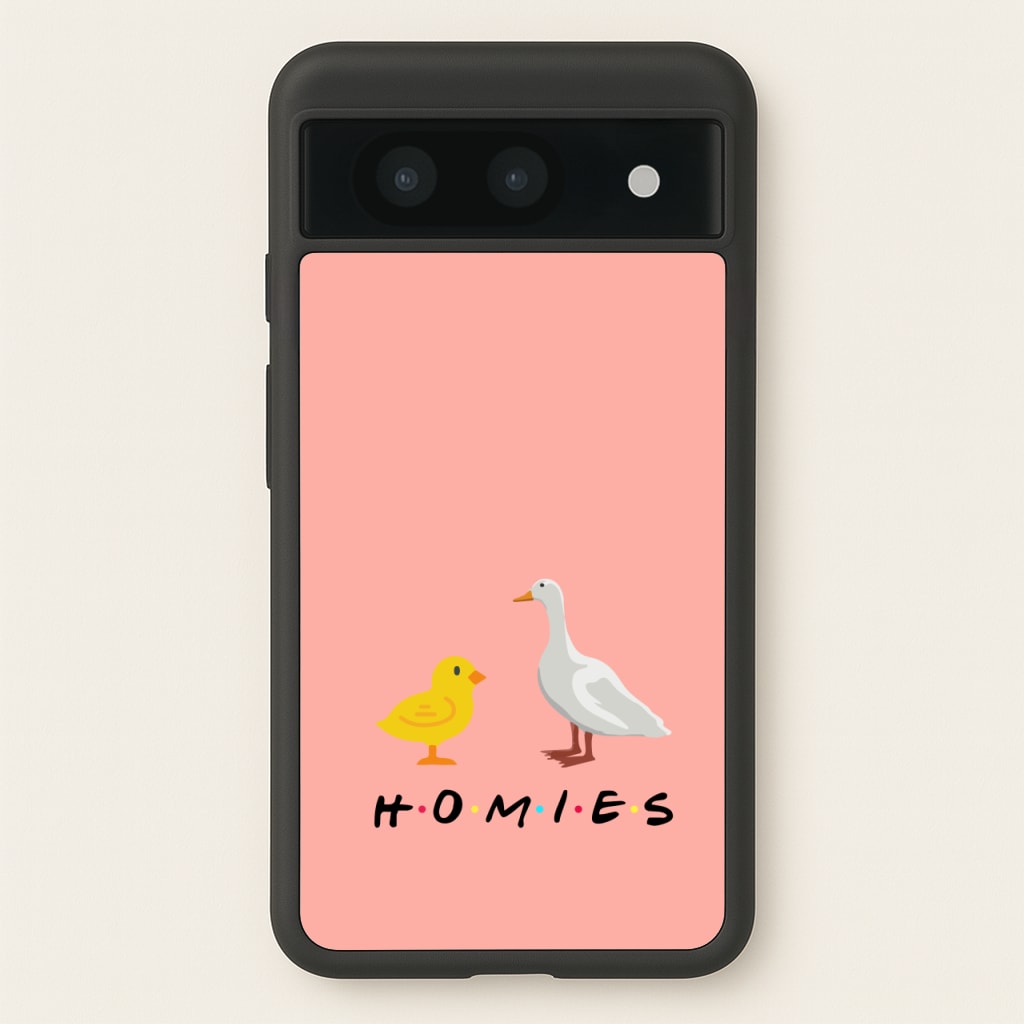 Homies Chick And Duck - Friends Phone Case for Google Pixel 8a