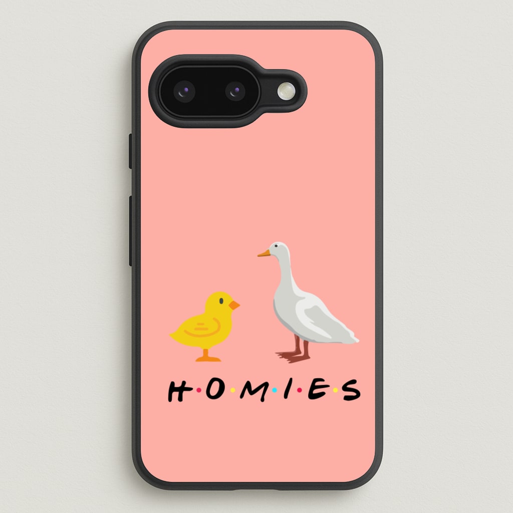 Homies Chick And Duck - Friends Phone Case for Google Pixel 9a