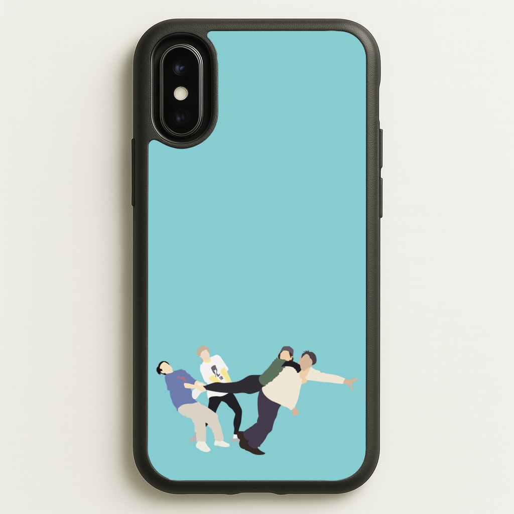 Tug Of War - Friends Phone Case for iPhone X / XS