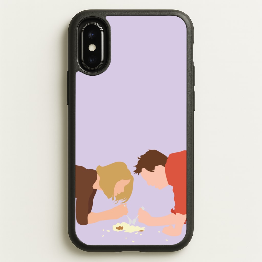 Eating Some Food - Friends Phone Case for iPhone X / XS