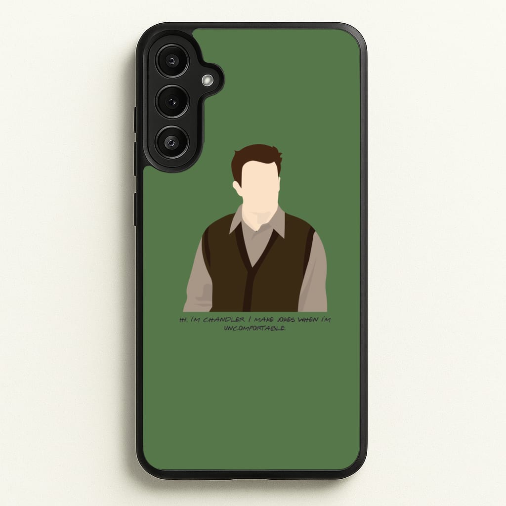 Hi, I'm Chandler - Friends Phone Case for Galaxy A34