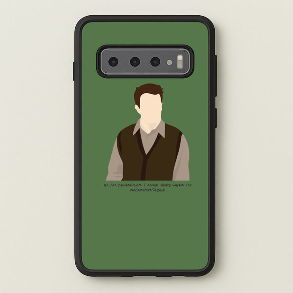 Hi, I'm Chandler - Friends Phone Case for Galaxy S10 Plus