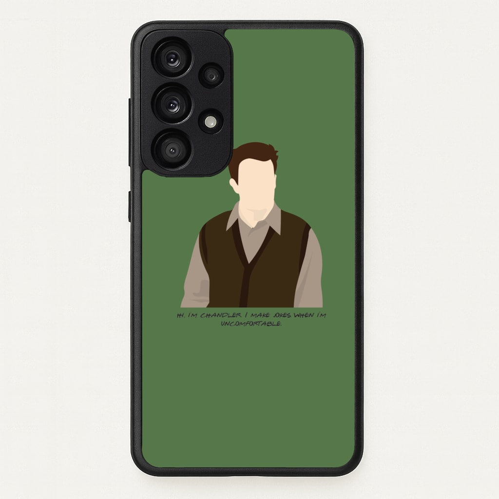 Hi, I'm Chandler - Friends Phone Case for Galaxy A33