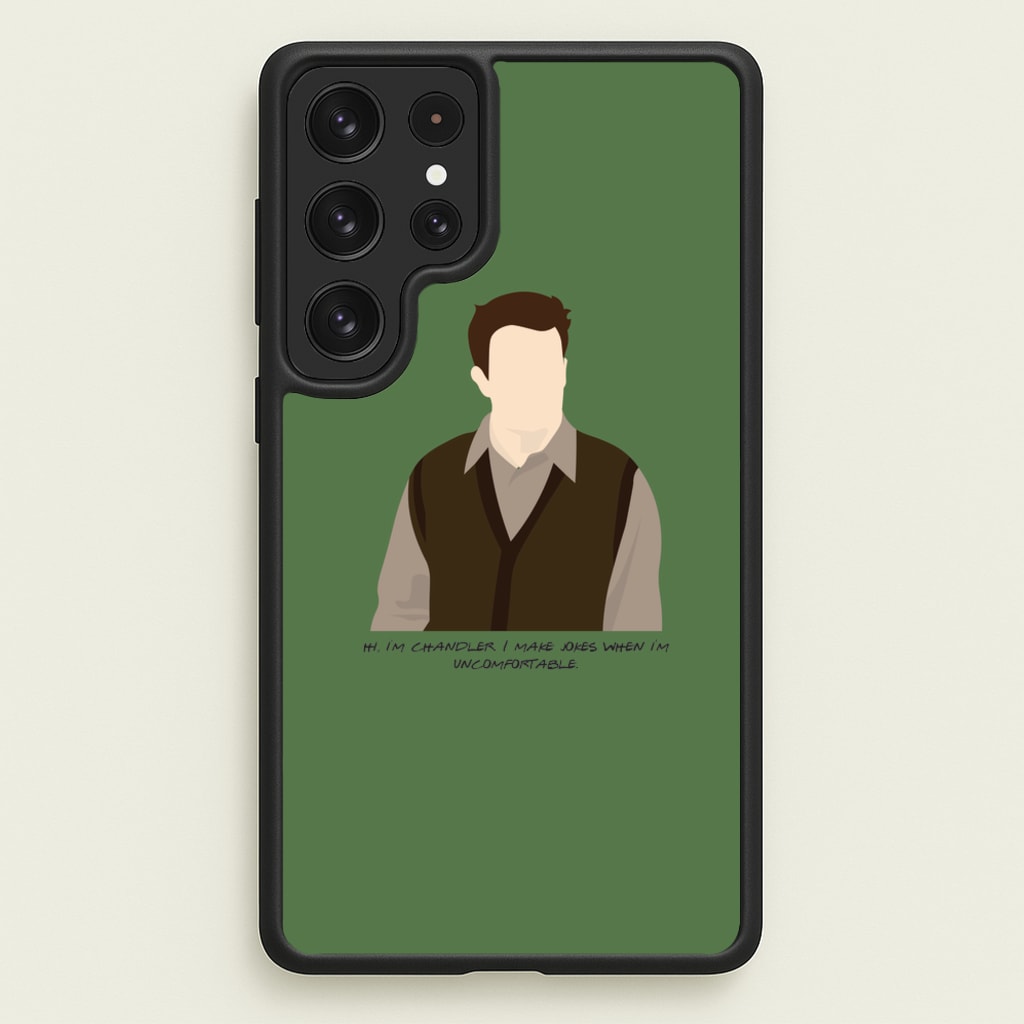 Hi, I'm Chandler - Friends Phone Case for Galaxy S22 Ultra