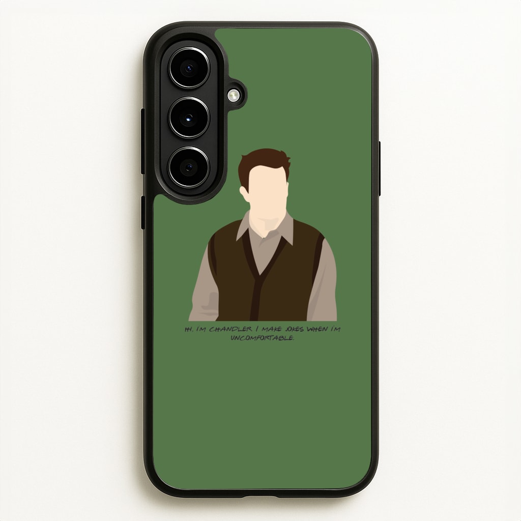 Hi, I'm Chandler - Friends Phone Case for Galaxy A56
