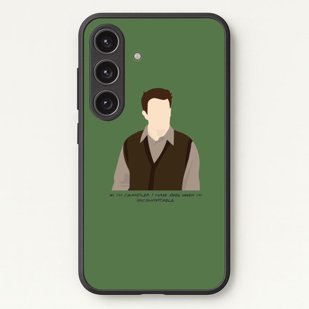 Hi, I'm Chandler - Friends Phone Case for Galaxy S25 Plus