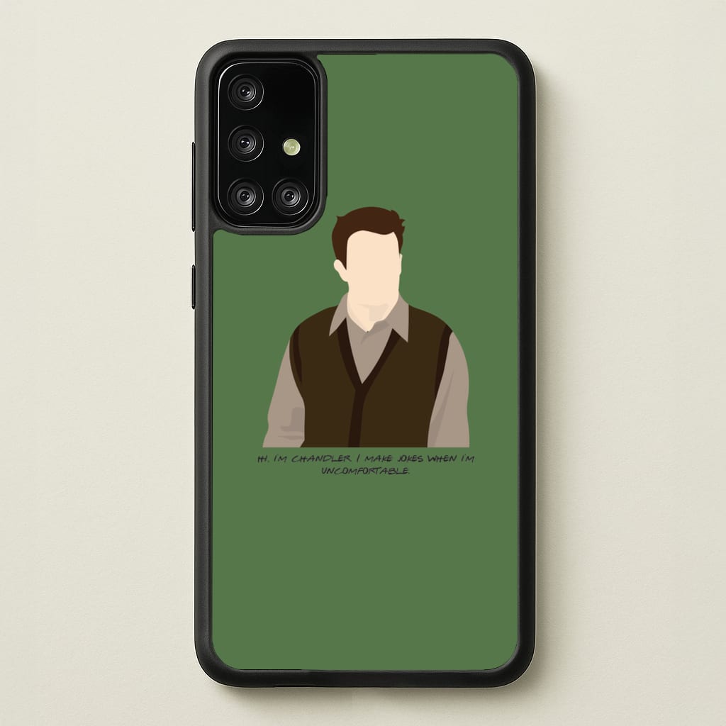 Hi, I'm Chandler - Friends Phone Case for Galaxy A71