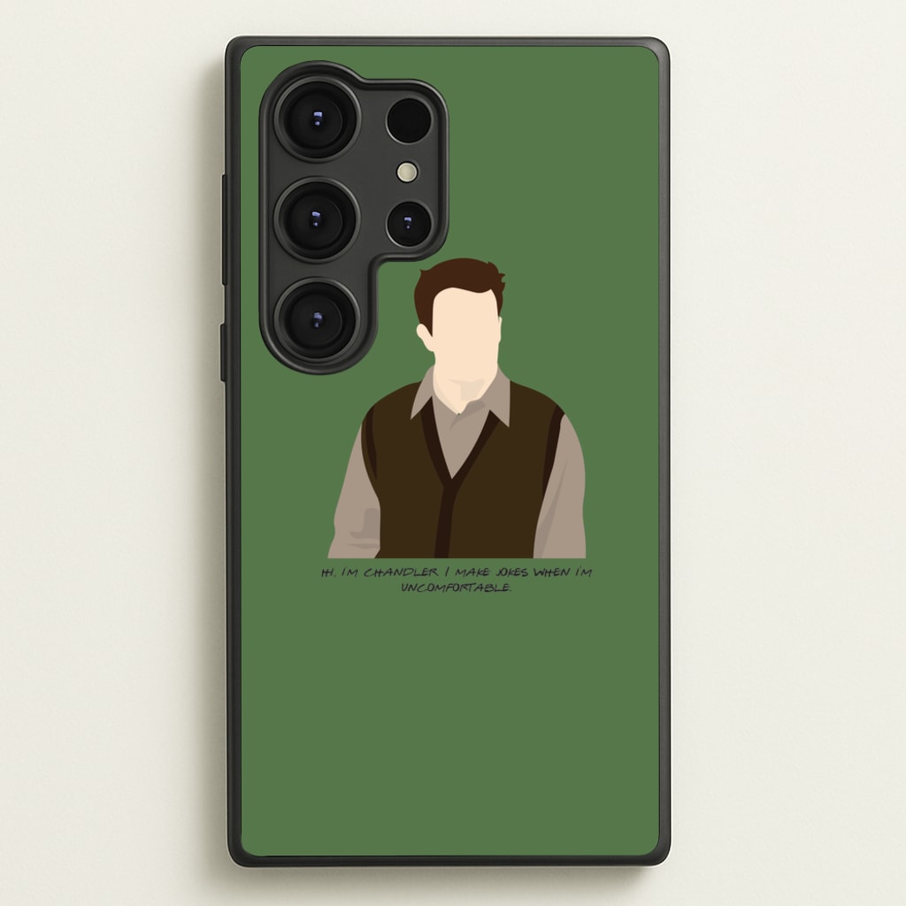 Hi, I'm Chandler - Friends Phone Case for Galaxy S25 Ultra