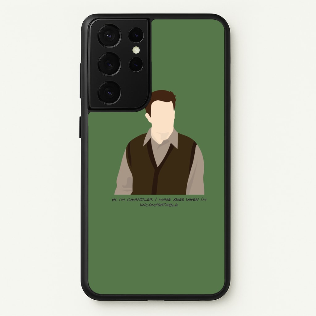 Hi, I'm Chandler - Friends Phone Case for Galaxy S21 Ultra