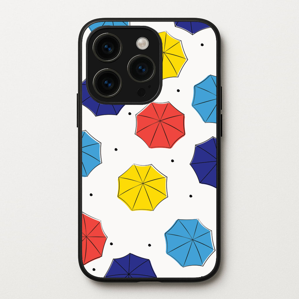 Colourful Umbrellas Pattern - Friends Phone Case for iPhone 14 Pro Max
