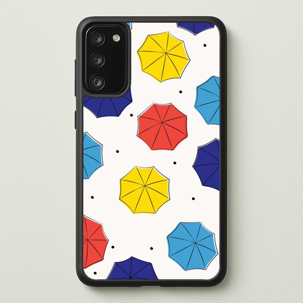 Colourful Umbrellas Pattern - Friends Phone Case for Galaxy A41