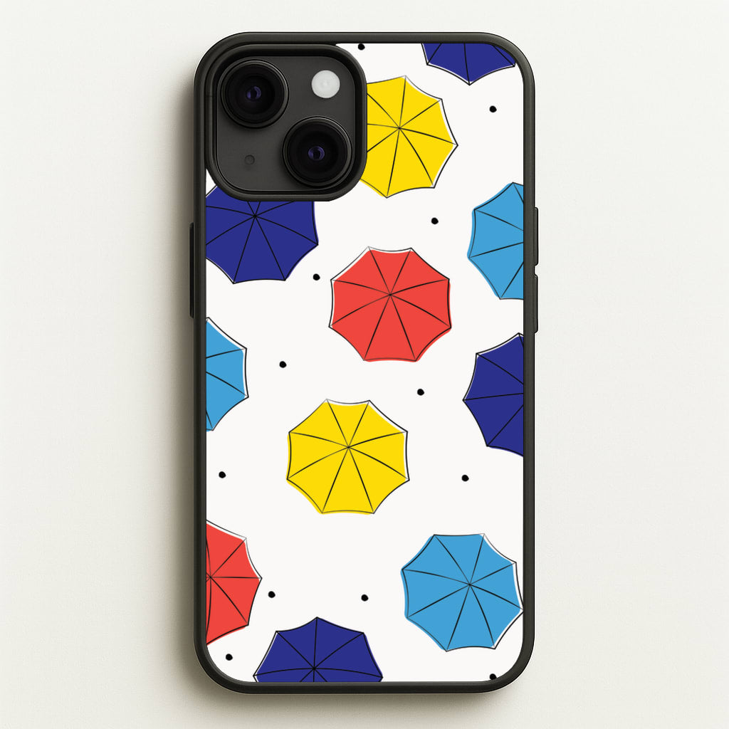 Colourful Umbrellas Pattern - Friends Phone Case for iPhone 13 Mini