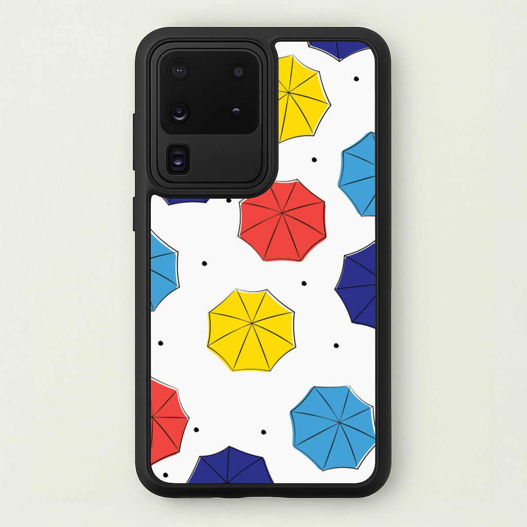 Colourful Umbrellas Pattern - Friends Phone Case for Galaxy S20 Ultra
