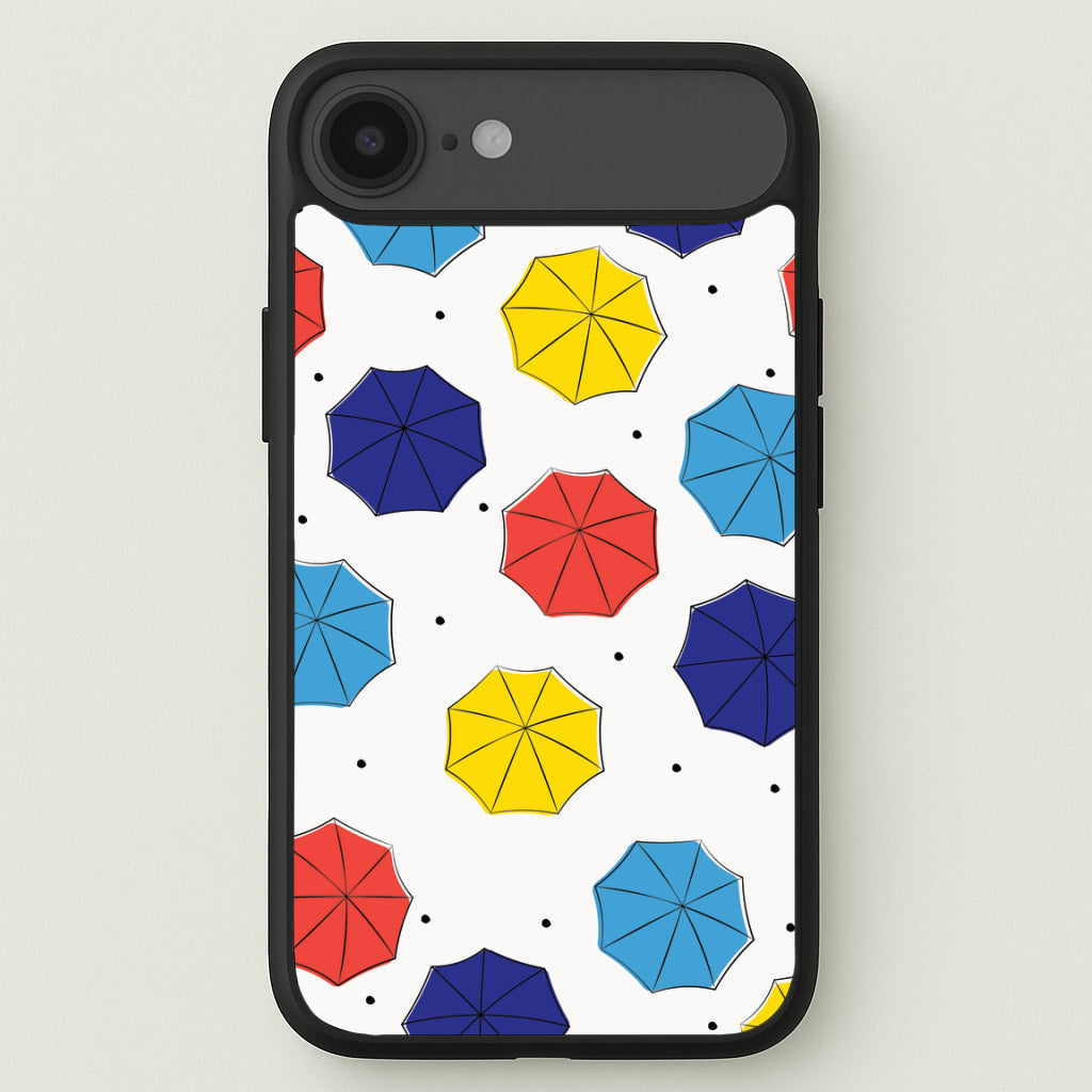 Colourful Umbrellas Pattern Phone Case for iPhone 17 Air