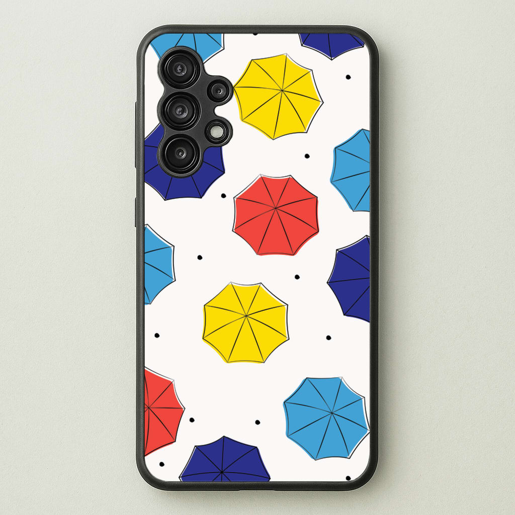 Colourful Umbrellas Pattern - Friends Phone Case for Galaxy A13