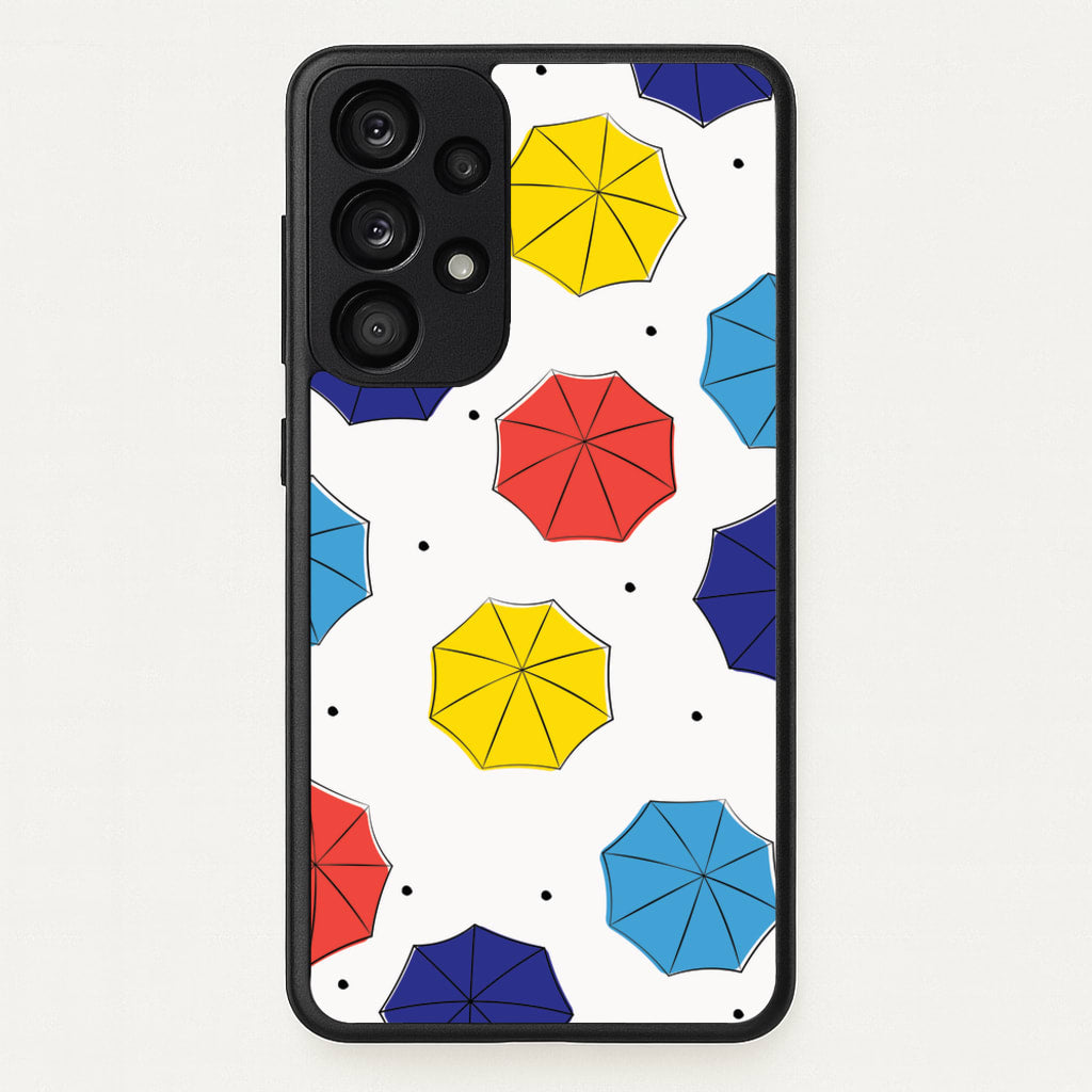 Colourful Umbrellas Pattern - Friends Phone Case for Galaxy A33
