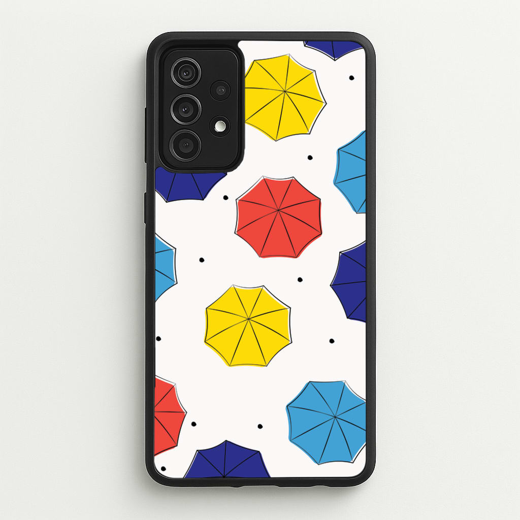 Colourful Umbrellas Pattern - Friends Phone Case for Galaxy A52 / A52s