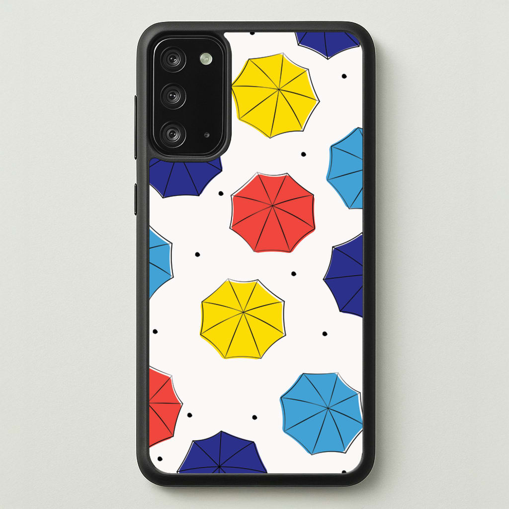 Colourful Umbrellas Pattern - Friends Phone Case for Galaxy Note 20