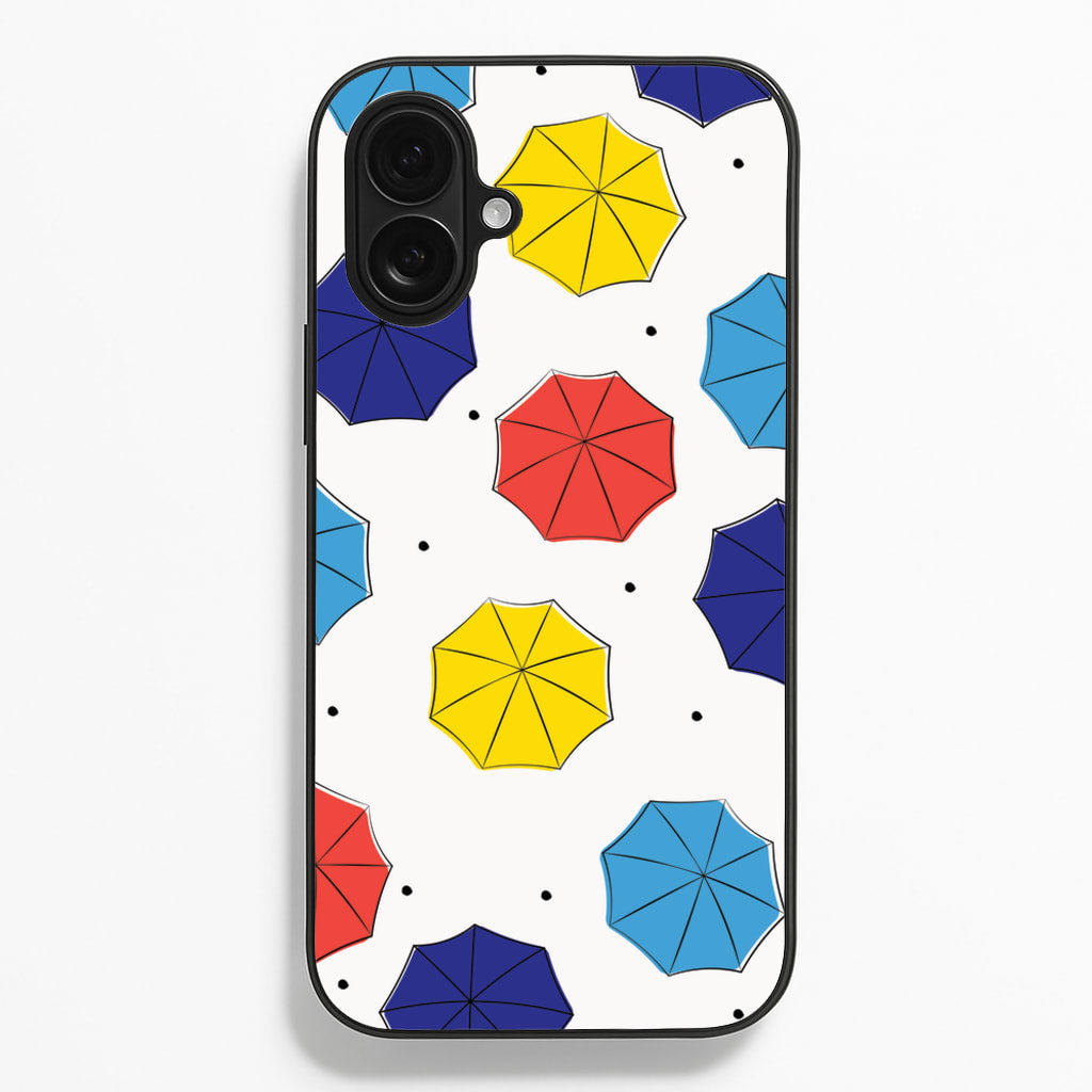 Colourful Umbrellas Pattern Phone Case