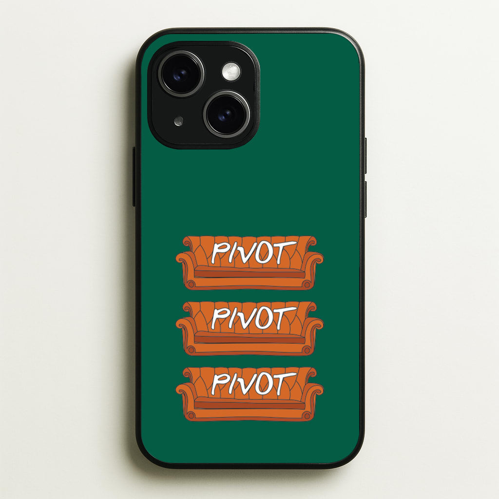 Sitcom Couches Pivot - Friends Phone Case for iPhone 14