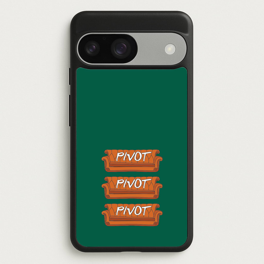 Sitcom Couches Pivot - Friends Phone Case for Google Pixel 9 / 9 Pro