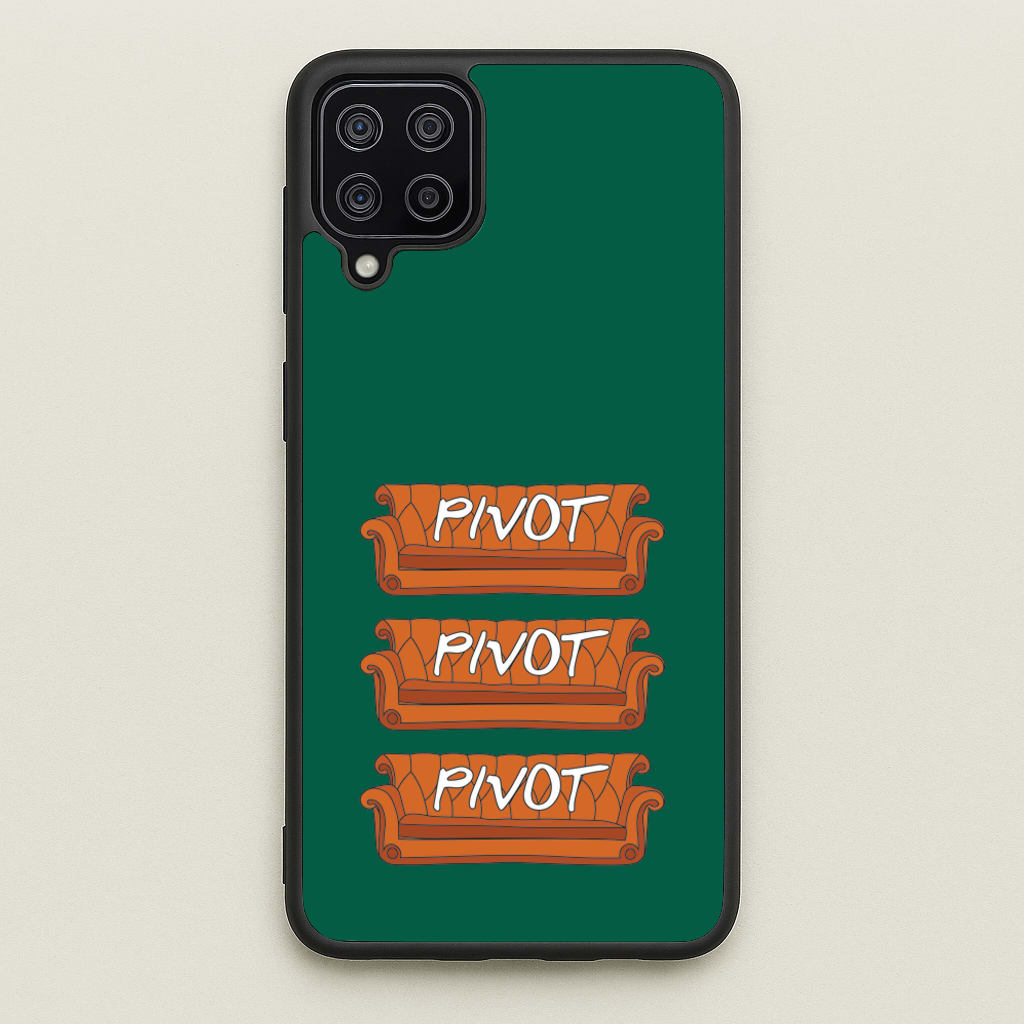 Sitcom Couches Pivot - Friends Phone Case for Galaxy A12